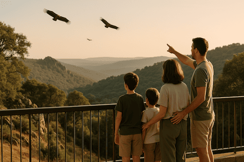 Salto del Gitano en familia Salto del Gitano en familia