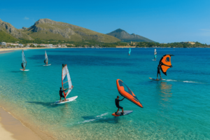 Mallorca windsurf o wingfoil: Cursos recomendados para todos los niveles